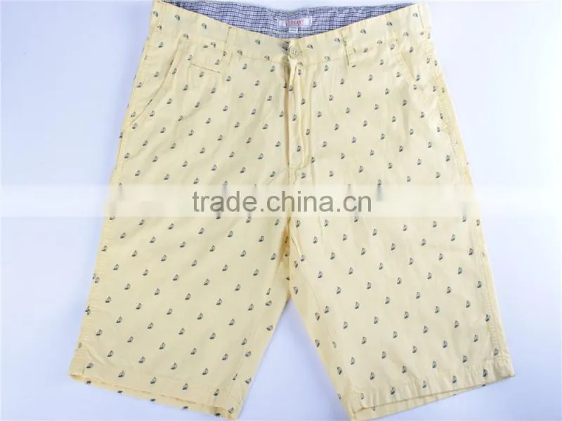 cheap 100%cotton stocklot apparel shorts