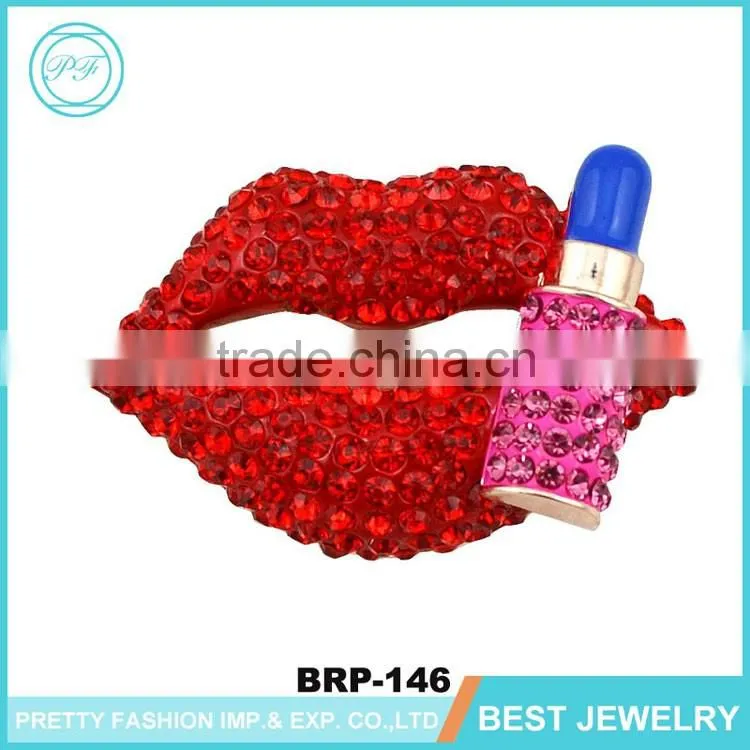 Newest Style Popular Zinc Alloy Fashion Jewelry Brooches Wholesale For Weddings Decoration
