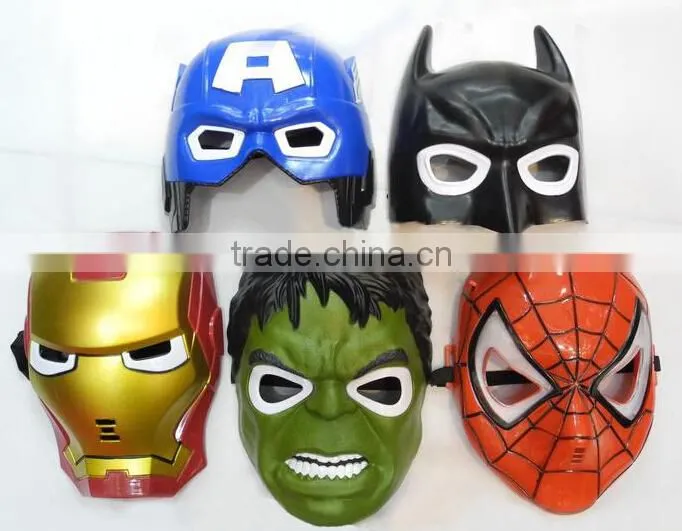 The party supplies Animation festival light iron man mask led spider-man light ultraman mask