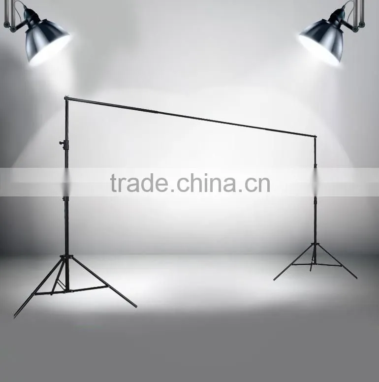 Background stand kit with backdrop 4x3m