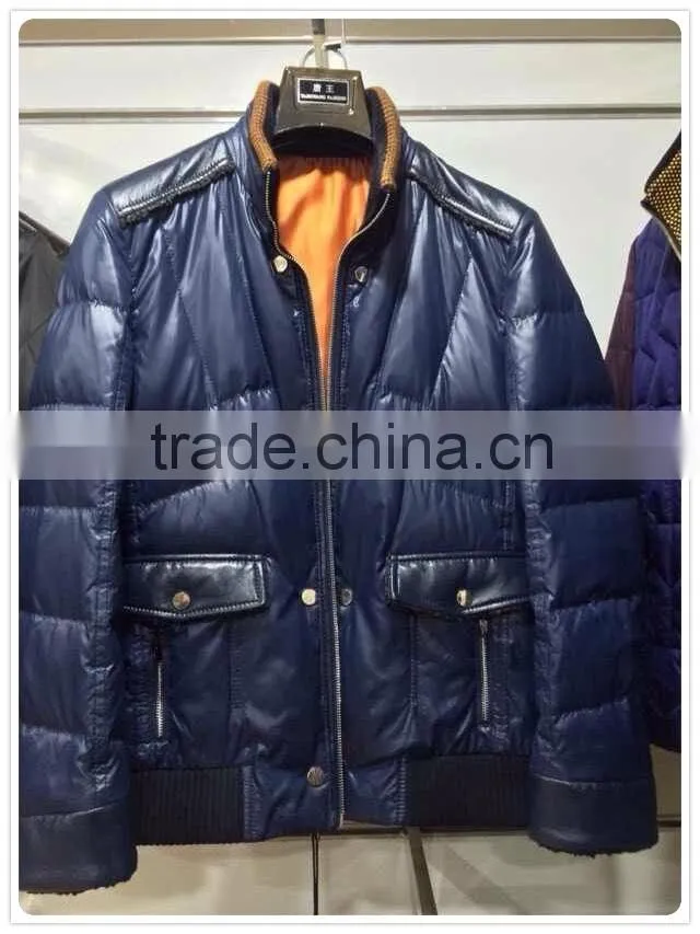 Garment in Stock Lot man padded jacket suit for spring or winter good quality - 1021