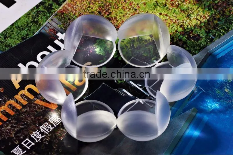 transparent corner cushions(4pack) with 3M double-sided tape