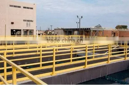 50mm FRP fiberglass square round tube handrail fence guardrail
