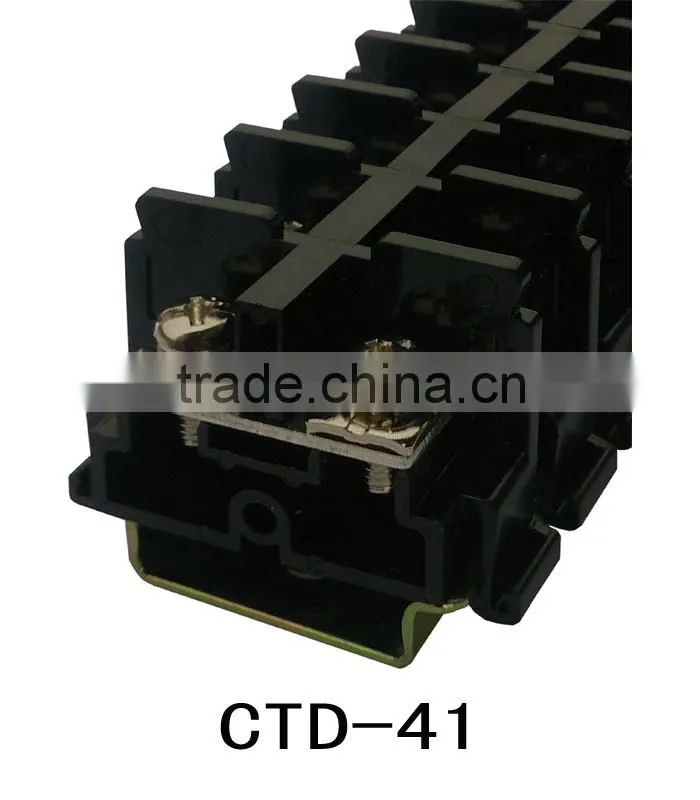 CTD-41 plastic electrical screw terminal blocks