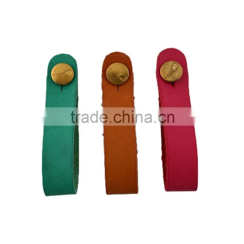 pu leather guitar strap hook button coloful option best promotion gift