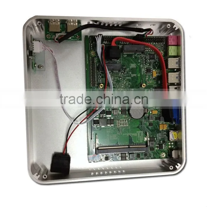 Support XBMC Openelec Windows Linux Ubuntu Intel Core i3 3217U HD 4000 Graphics Desktop Mini Computer With 1*HDMI 4*USB3.0