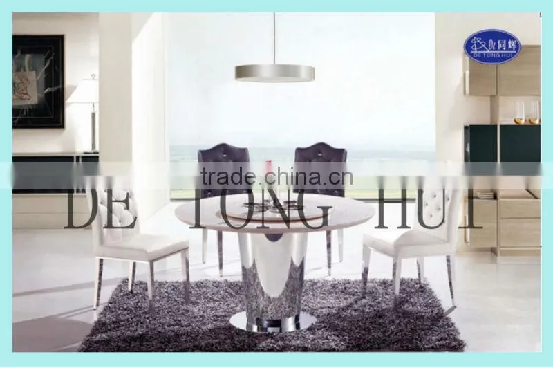 New modern design dining table and chairs CT-805# Y-605#