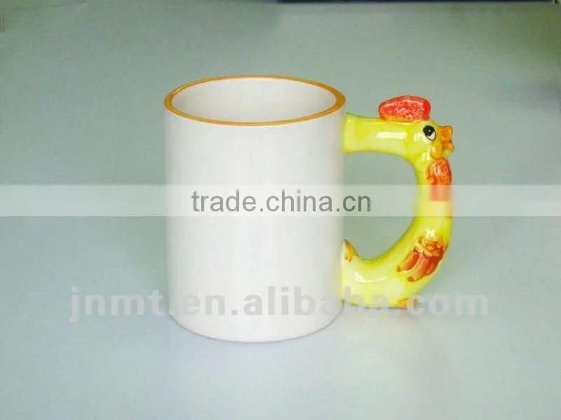 MKB17D ceramic sublimation animal mugs