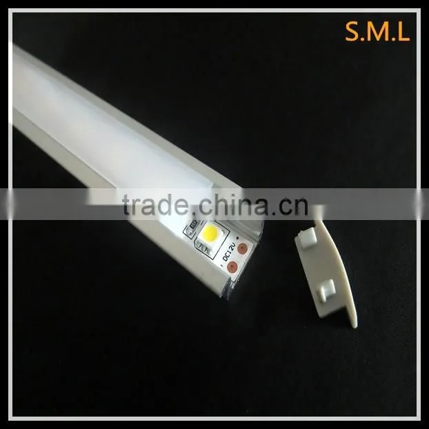 aluminum corner LED profile, alu profiles for led strip corner used SML-ALP005