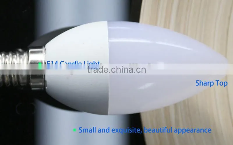 Best Selling Glass Led Lamp 3w LED Candle LightC37 Led E14 Light Candle Bulb Light