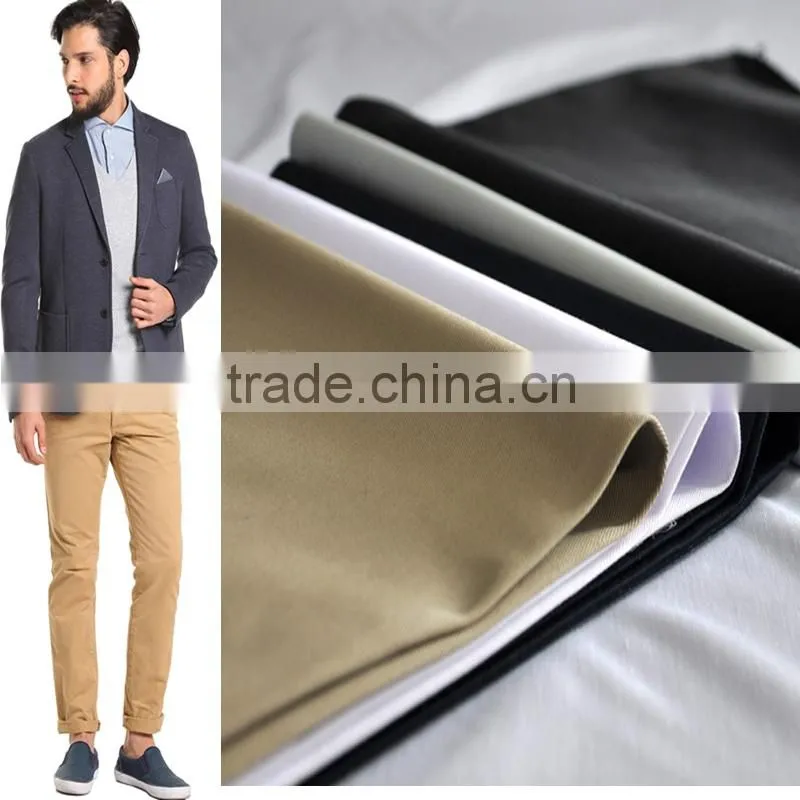 Supply 65% Polyester 35% Cotton Khaki Twill Fabric for Pants