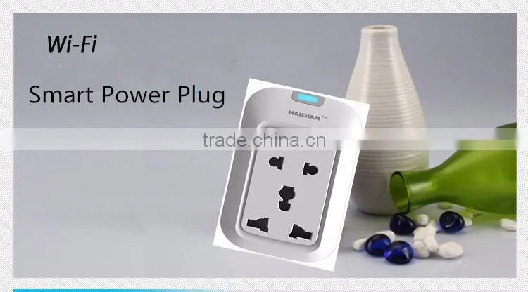 High quality wifi remote control smart socket wifi socket