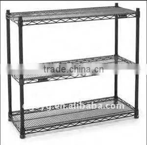 Conductive metal wire shelving