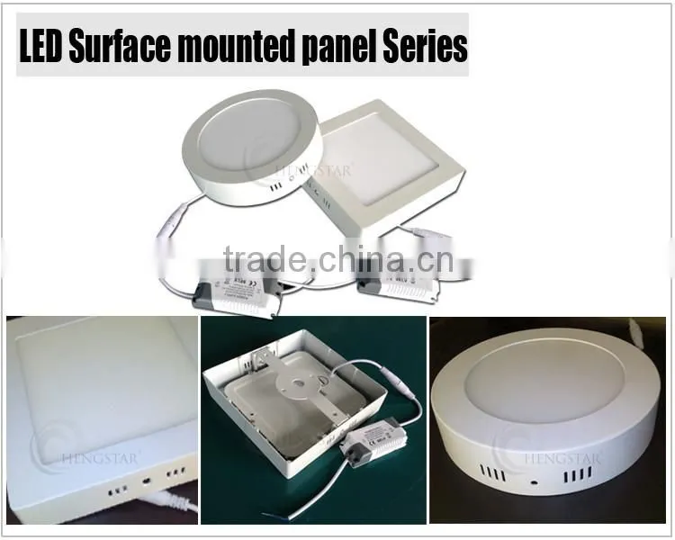 Smd 2835 led panel round light warm/pure/cool white 120 degree ra80 6w,9w,12w,18w 110v ra80 ,led round panel light