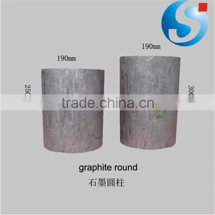 Different sizes diepressed graphite graphite blocks
