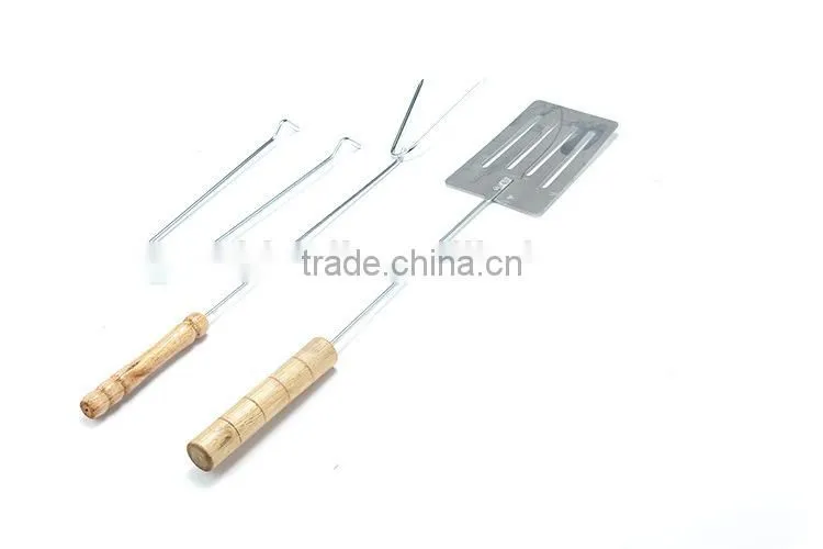 Fashion portable folding charcoal rotisserie bbq grill