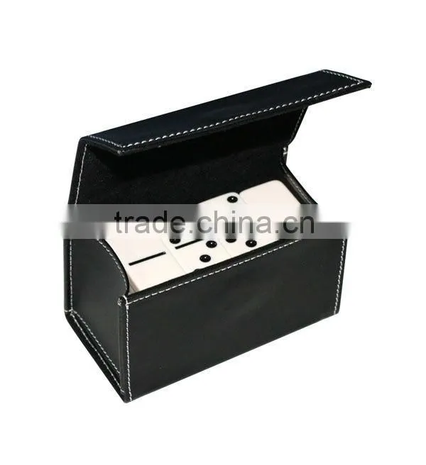 PU/PVC domino case with domino