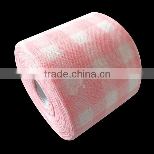100% cotton spunlace nonwoven cleaning wipes salon towels rolls