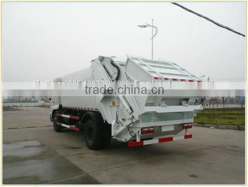 Top selling 8 cubic metres 12 ton rubbish garbage compressor