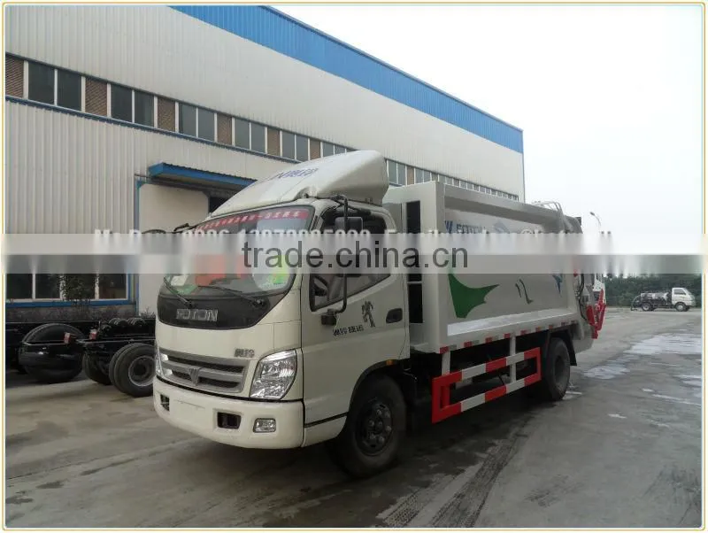 Foton refuse compactor truck for sale