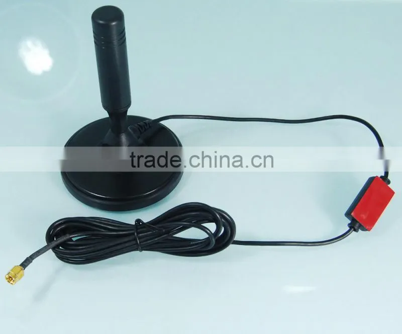 Professional Supplier SMA Connector Antenna Magnetic Base ISDB-T TV Antenna