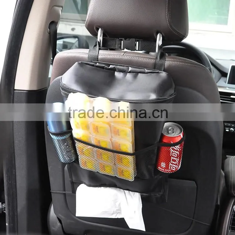 Car back seat storage bag car organize cooler bag