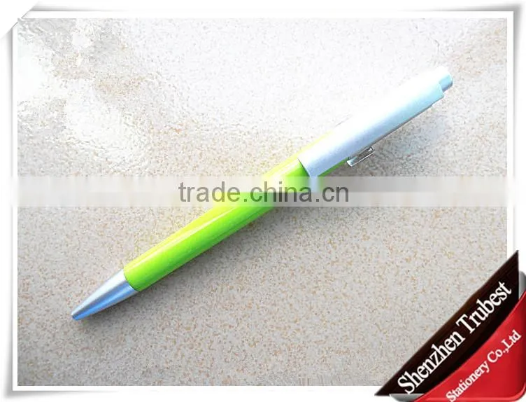 plastic ballpoint pen for advertisement and promotion
