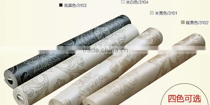 Classic European home designer decorative wall wallpaper