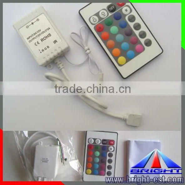 Wireless RF Remote RGB LED Touch Controller