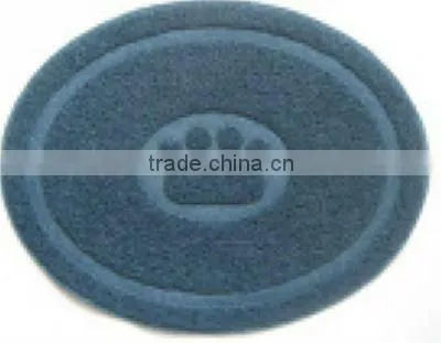 PVC Coil Mat with Paw Prints