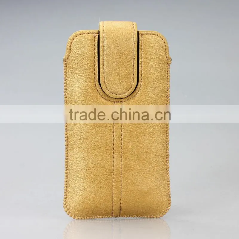 Trend pull tab cell phone pouch, phone pouch, universal phone case