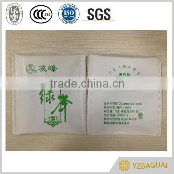high quality customized plastic green tea bags