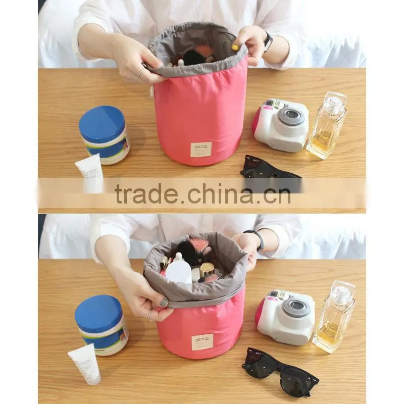 High quality korean style custom cotton cosmetic bags
