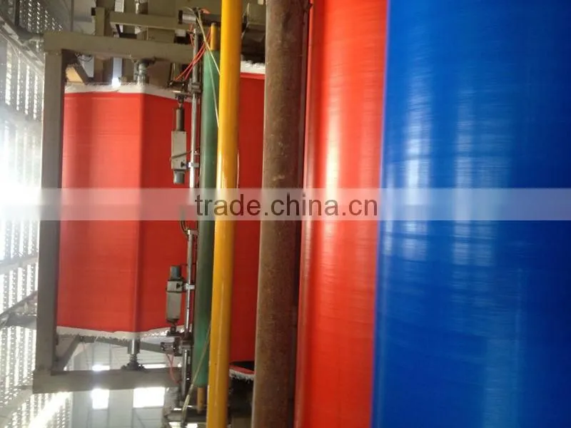 Blue/Silver PP Plastic Laminating Tarps Sheets Tarpaulin Plastic Sheet with All Specifications China Manufacturing