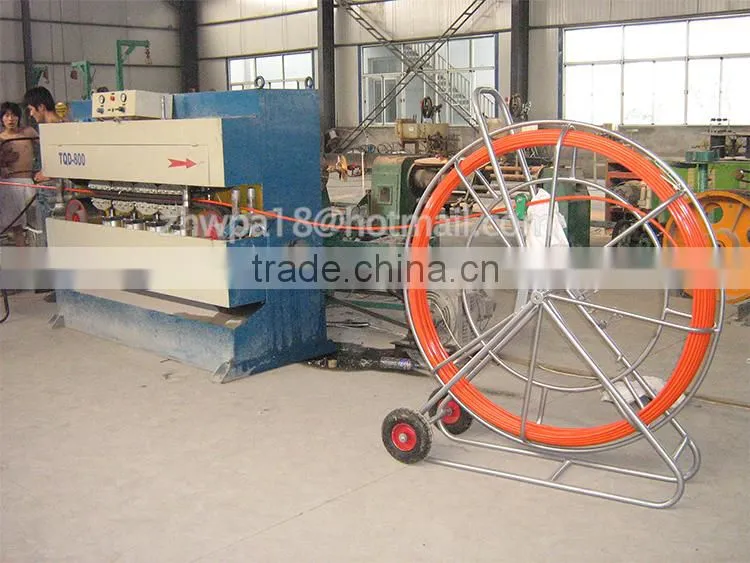 For conduct and clean of the underground cable installation Duct rodder