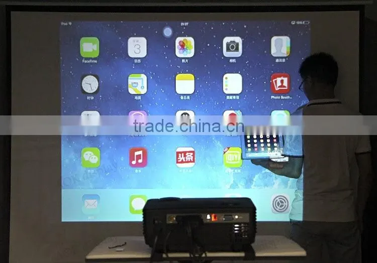 Support 1920*1080 Cheap Home Theater Digital Video Portable Game HD 1080P LCD Mini 3D LED The Projector/ Projetor/Proyector