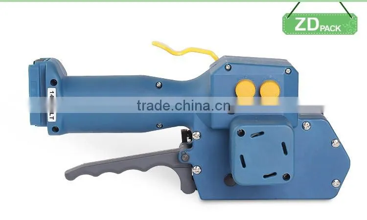 Z323 Manual battery powered plastic band strapping tool for packing 16-19MM