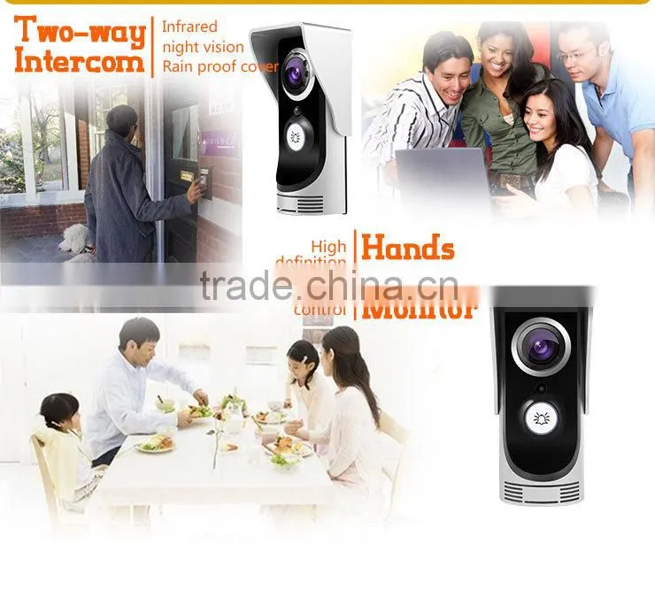 smart doorbell for motion detection unlock function waterproof IP65