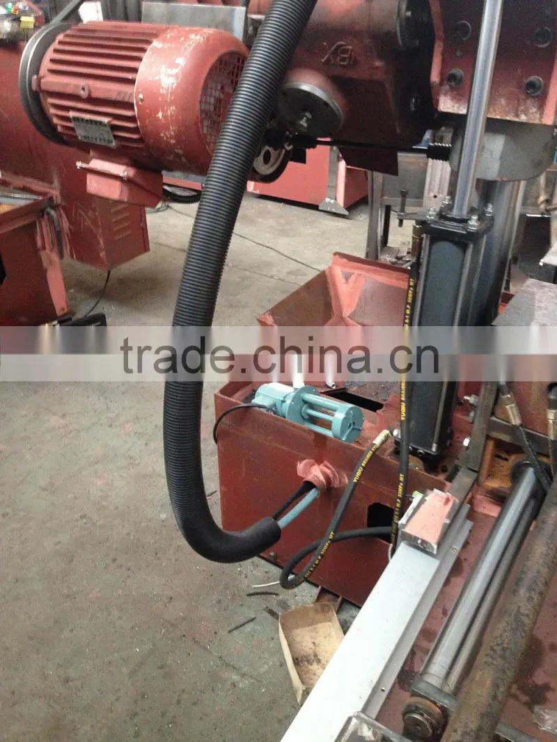 Waterjet segment band saw for stone cutting