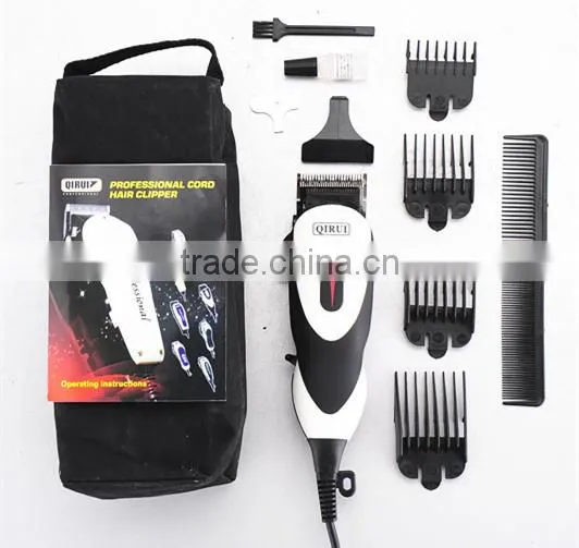 Professional Salon hair trimmer, 8pcs hair clipper kit