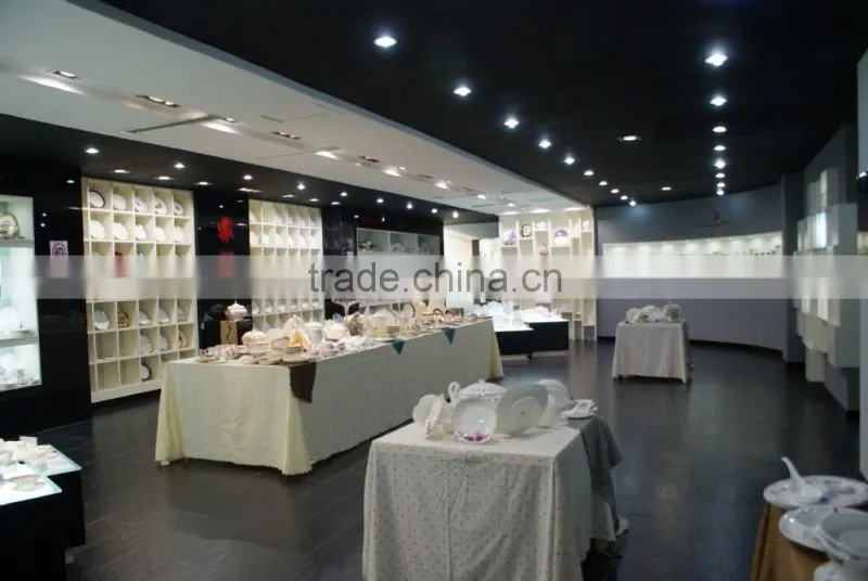 china products white body porcelain ceramic dining cookware set tableware bone china products wholesale