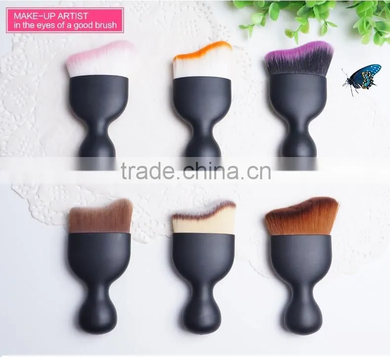 Private label makeup brush foundation makeup brush contour brush from Shenzhen factory