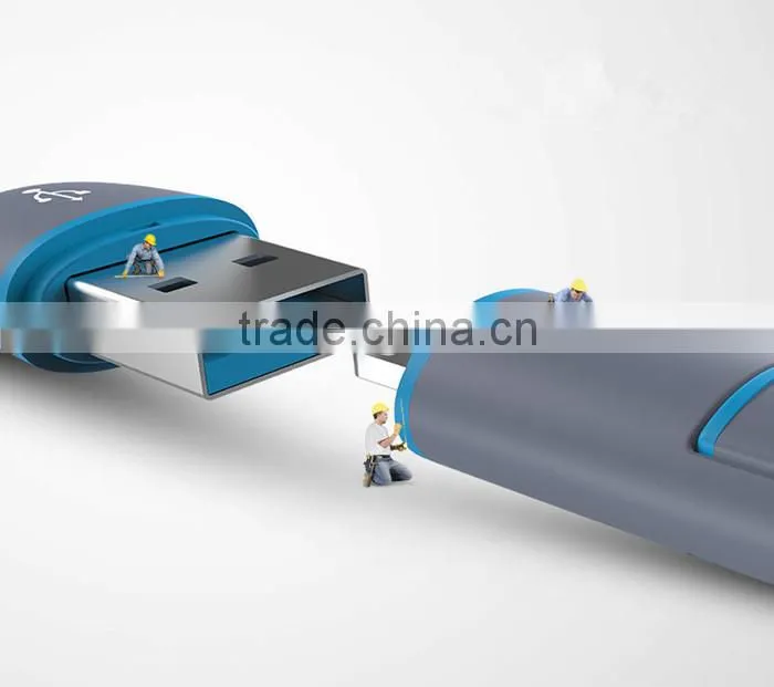 New Design 2 in 1 data cable micro usb cable