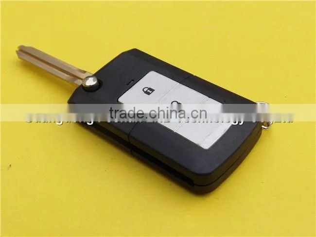 2 buttons modified flip key Toyota folding car key shell