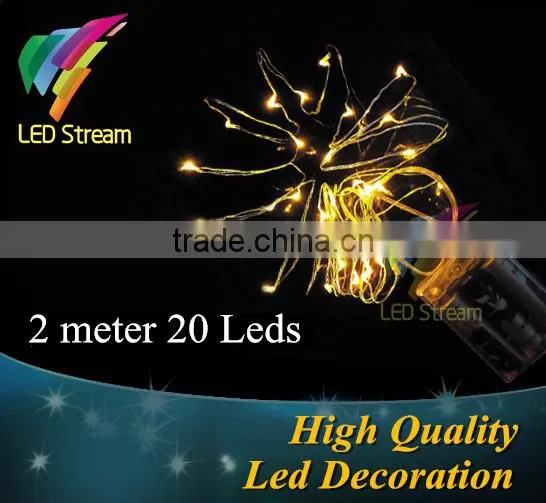 20L RGB string led light table decoration