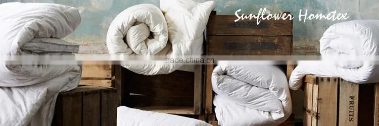 Waterproof down alternative microfiber filling pillow for hotel