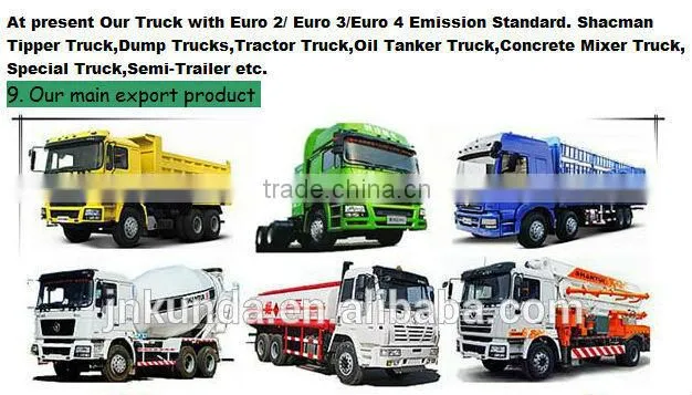 SHACMAN F3000 375hp prime mover tractor truck for sale