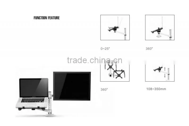 Adjustable notebook stand laptop table stand