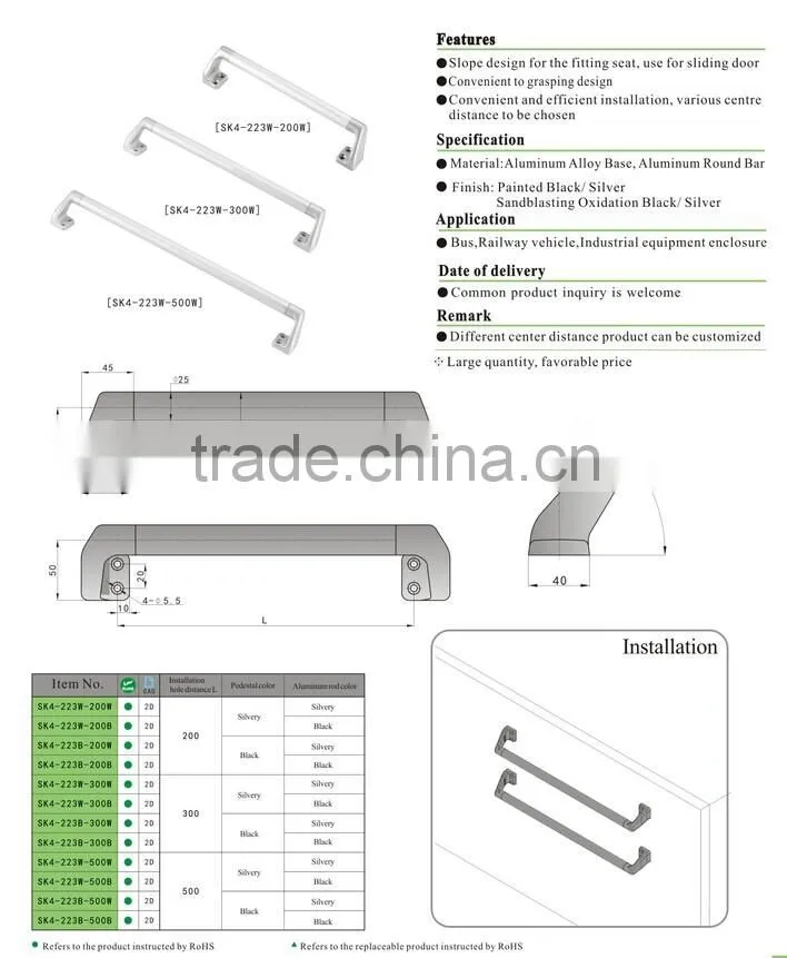 wholeselling pull handle Sk4-223 manufacturing in china