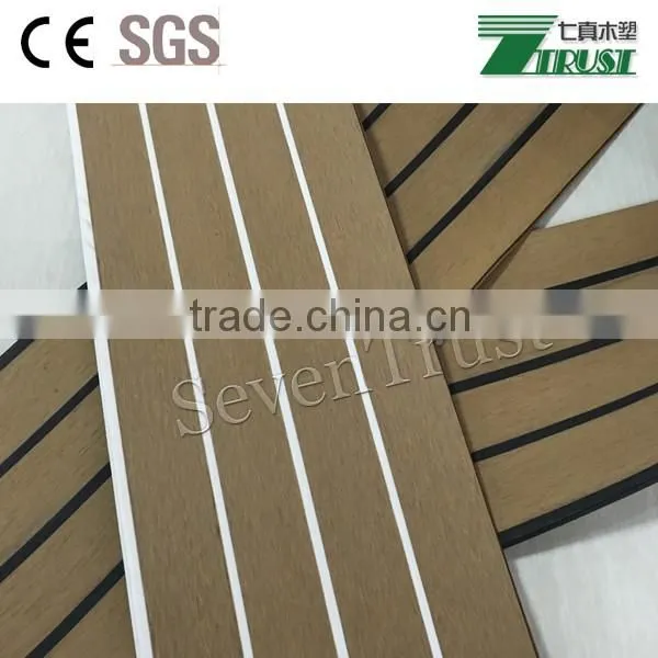 Synthetic pvc teak flooring, used for boat